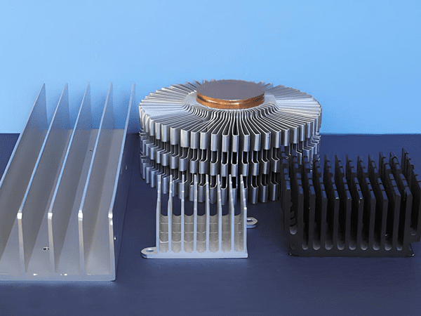 Aluminum radiators for large-scale motors, transformers, and similar equipment