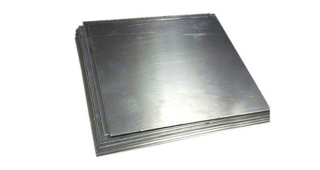 2024 aluminum plate tested by ultrasound