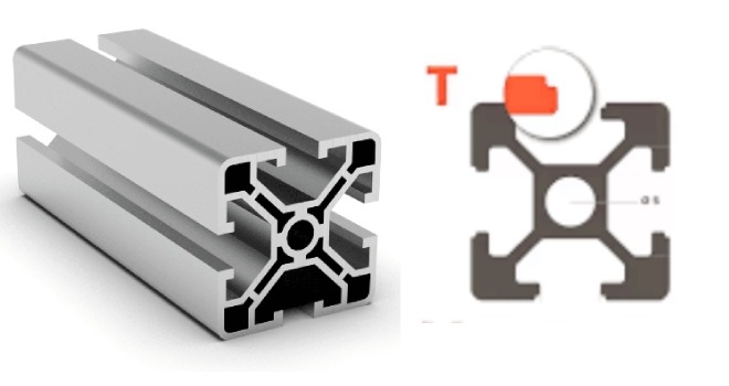 extruded t slot aluminum